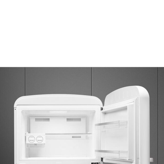 Smeg FAB50RWH5 80.4cm 50s Style Right Hand Hinge Fridge Freezer, White