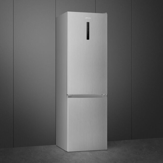 Smeg FC20XDNEUK Freestanding Fridge Freezer - Inox