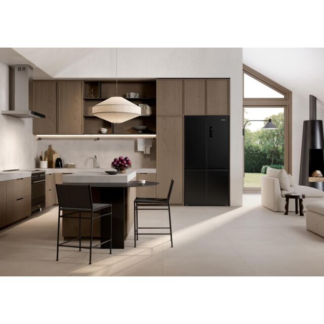 Smeg FQI60KD American Style Fridge Freezer - Dark Inox