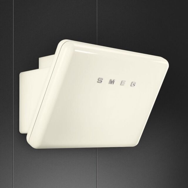 Smeg KFAB75CR 75cm 50s Style Retro Angled Hood, Cream