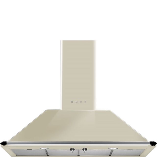 Smeg KT110PE 110cm Victoria Chimney Hood, Cream