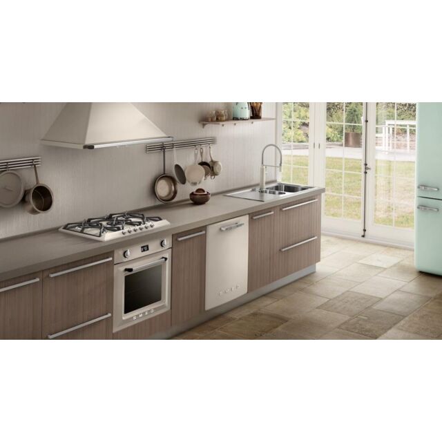 Smeg KT90PE 90cm Victoria Chimney Hood, Cream