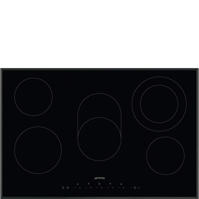 Smeg SE385EMTB Ceramic Hob, Black