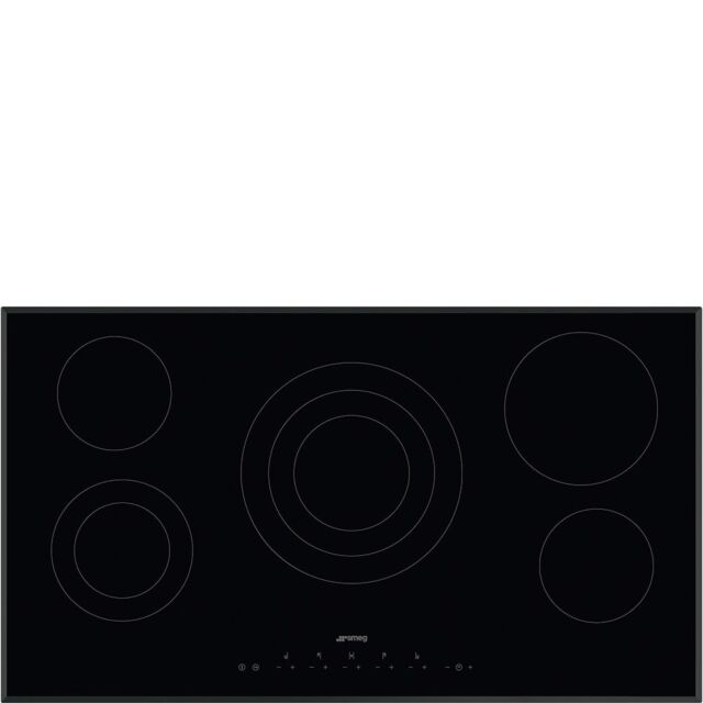 Smeg SE395ETB Ceramic Hob, Black