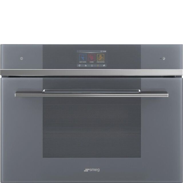 Smeg SF4104WMCS 45cm Linea Combi Micro with Vivo Touchscreen in Silver