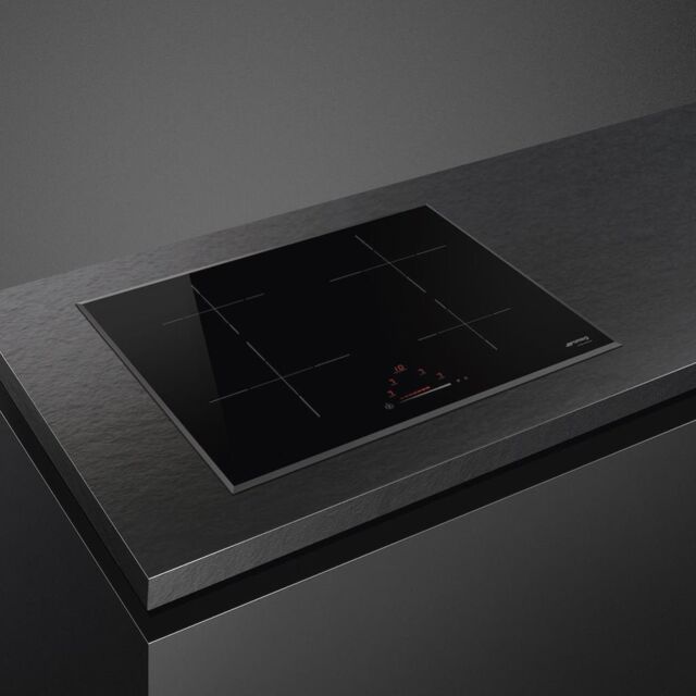 Smeg SI4642B Induction Hob, Black