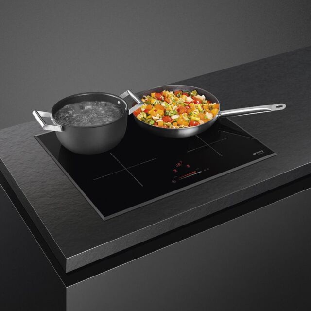 Smeg SI4642B Induction Hob, Black
