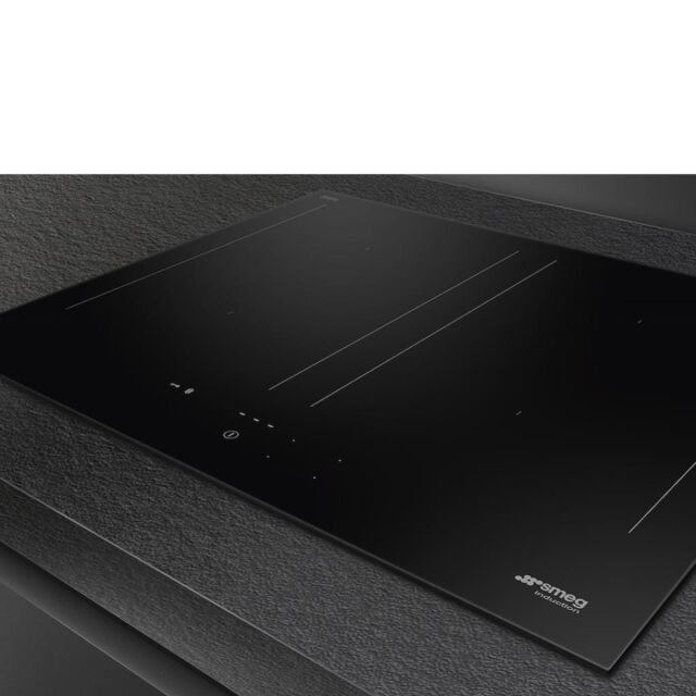 Smeg SIM3644D 60cm Eclipse Induction Hob in Black with AutoVent 2.0