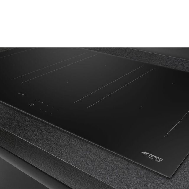 Smeg SIM3864D 80cm Eclipse Induction Hob in Black with AutoVent 2.0
