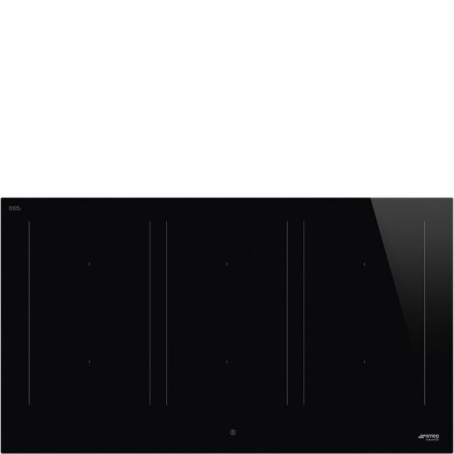 Smeg SIM3964D 90cm Induction Hob AutoVent 2.0, Black