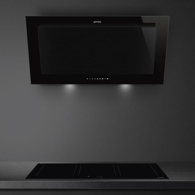 Smeg SIM3964D 90cm Induction Hob AutoVent 2.0, Black
