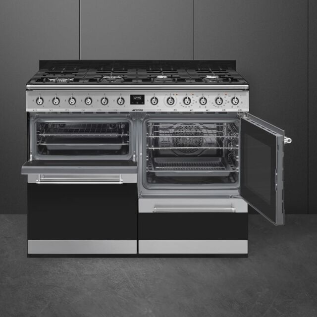Smeg SYD4110-1 110cm Symphony Dual Fuel Range Cooker