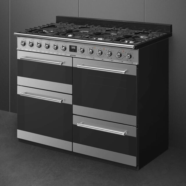 Smeg SYD4110-1 110cm Symphony Dual Fuel Range Cooker