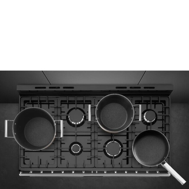 Smeg SYD4110-1 110cm Symphony Dual Fuel Range Cooker