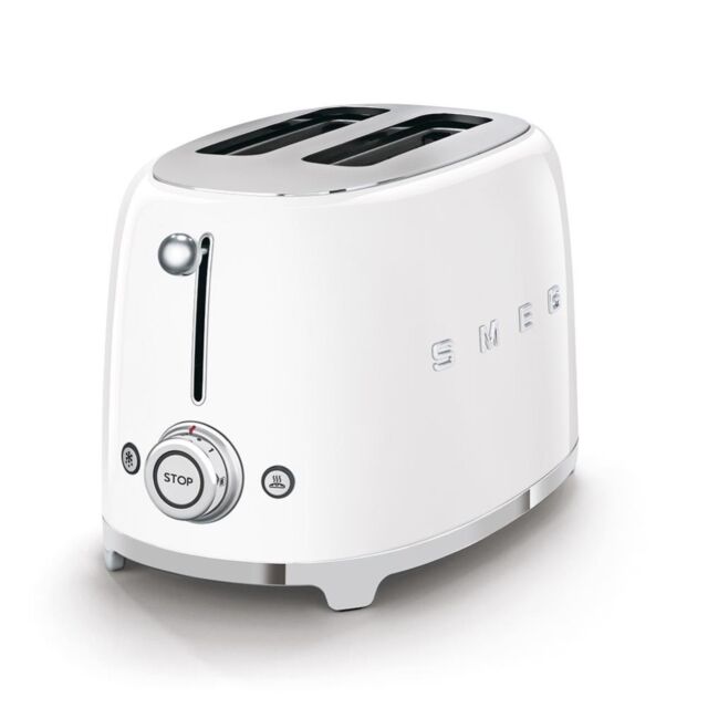 Smeg TSF01WHUK Toaster, White