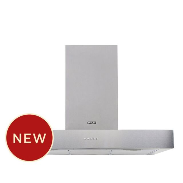 Stoves ST S900 STER FLAT STA 90cm Hood