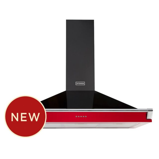Stoves ST S900 RICH CHIM RAIL H 90cm Hood