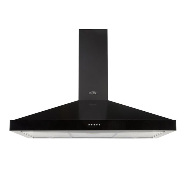 Belling BEL FARMHOUSE 90 CHIM BLK 90cm Hood