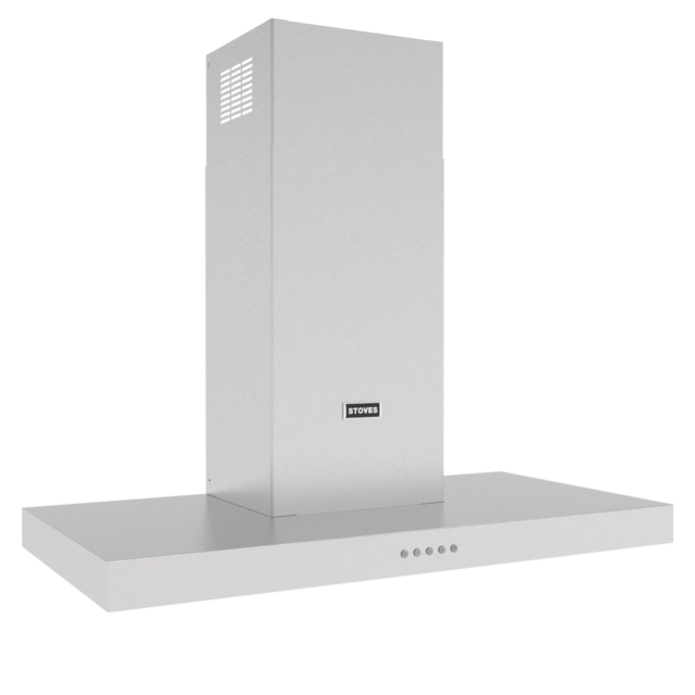 Stoves ST STERLING CHIM 100T BLK 100cm T-Shape Hood
