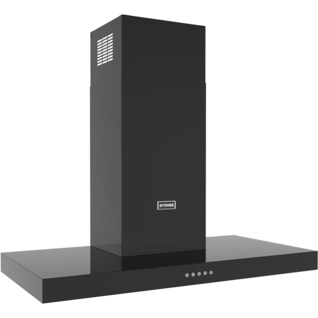 Stoves ST STERLING CHIM 110T BLK 110cm T-Shape Hood