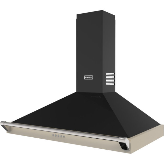 Stoves ST RICHMOND CHIM 90PYR CRM 90cm Pyramid Hood
