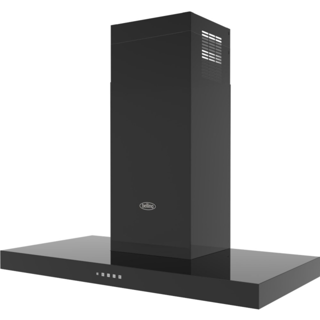 Belling BEL COOKCENTRE CHIM 110T BLK 110cm T-Shape Hood