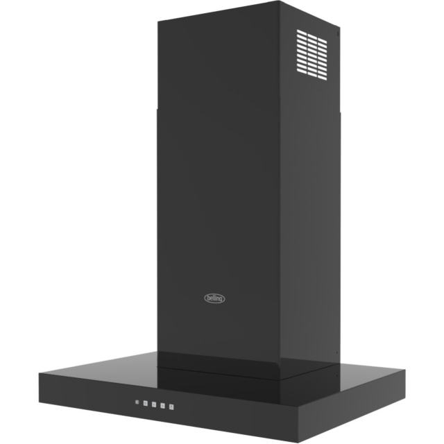 Belling BEL CHIM 603T BLK 60cm T-Shape Hood
