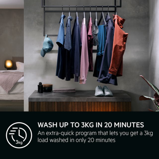 AEG LFSR7484U4B 7000 Series 8kg Washing Machine