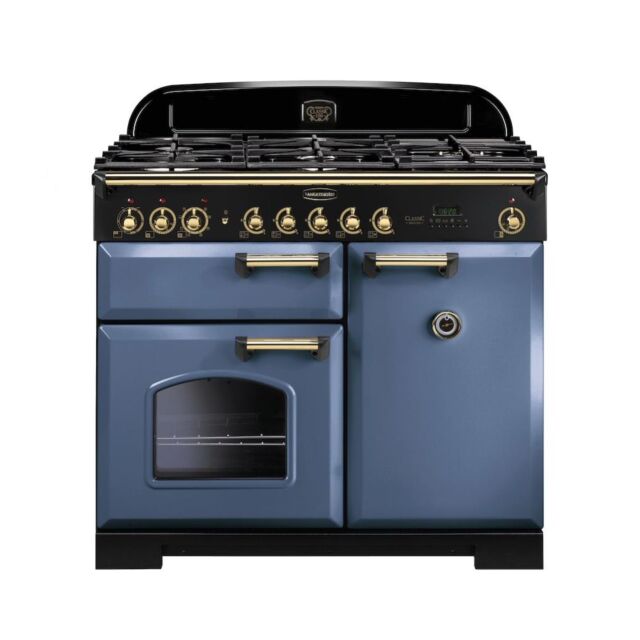 Rangemaster CDL100DFFSB/B 100cm Dual Fuel Range Cooker