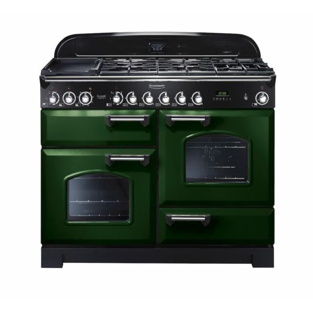 Rangemaster CDL110DFFRG/C 112890 Classic Dl 110 Df Green Chrome