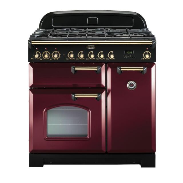 Rangemaster CDL90DFFCY/B 90cm Dual Fuel Range Cooker