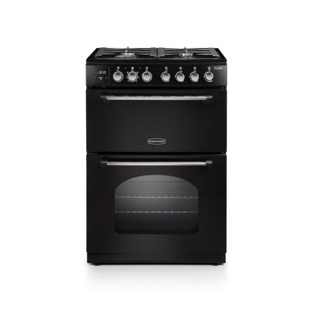 Rangemaster CLA60DFFBL/C 60cm Classic Dual Fuel Cooker