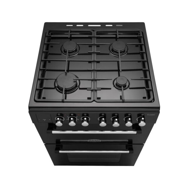 Rangemaster CLA60DFFBL/C 60cm Classic Dual Fuel Cooker