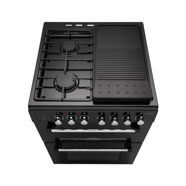 Rangemaster CLA60DFFBL/C 60cm Classic Dual Fuel Cooker