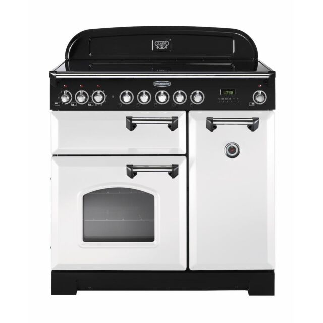 Rangemaster CDL90ECWH/C 90cm Electric Range Cooker