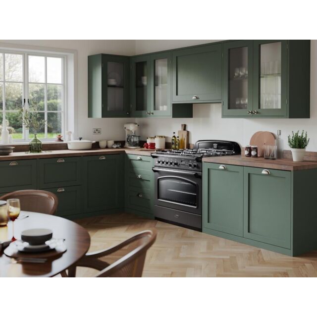 Rangemaster CLAS90FXDFFSL/B 90cm Dual Fuel Range Cooker