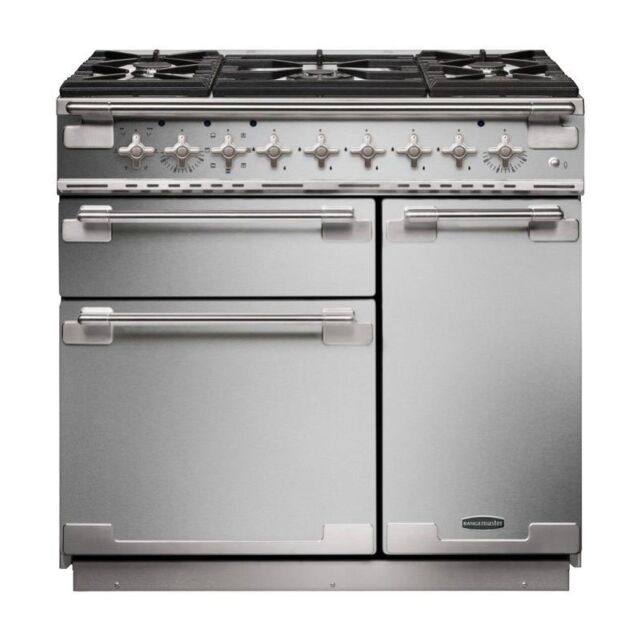 Rangemaster ELS90DFFSS/ 90cm Dual Fuel Range Cooker