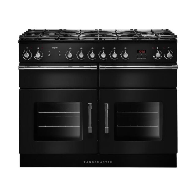 Rangemaster ESP110DFFBL/C Esprit 110 Dual Fuel Range Cooker