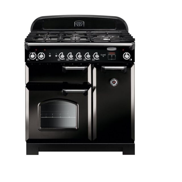 Rangemaster CLA90DFFBL/C 90cm Dual Fuel Range Cooker