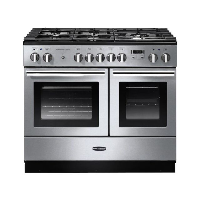 Rangemaster PROPL100FXDFFSS/C 100cm Dual Fuel Range Cooker
