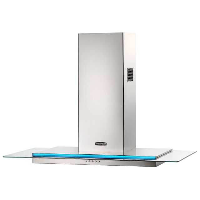 Rangemaster RMHDT100SS/ Toledo 100cm Hood Stainless Steel Glass