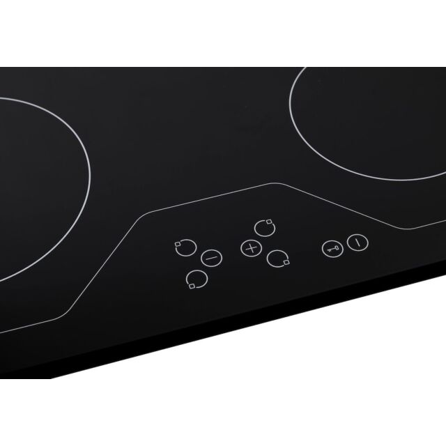 NordMende HCT62FL 60cm 4 Zone Touch Control Ceramic Hob Black Glass
