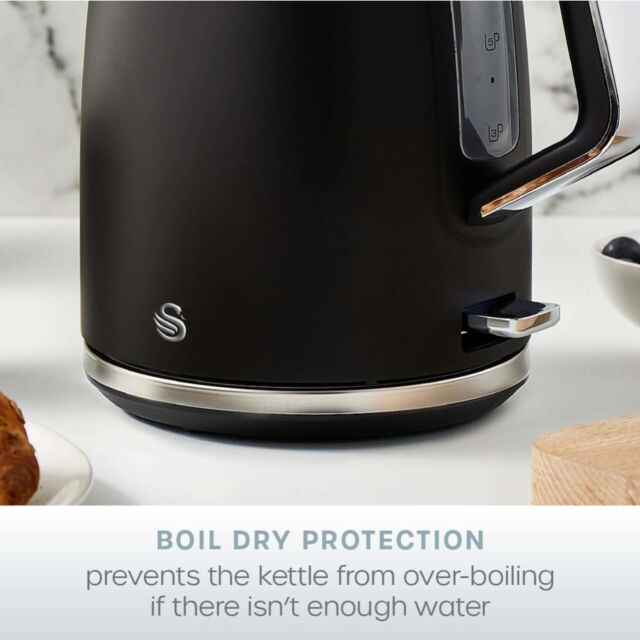 Swan SK14017BLK 1.7L Serenity Kettle