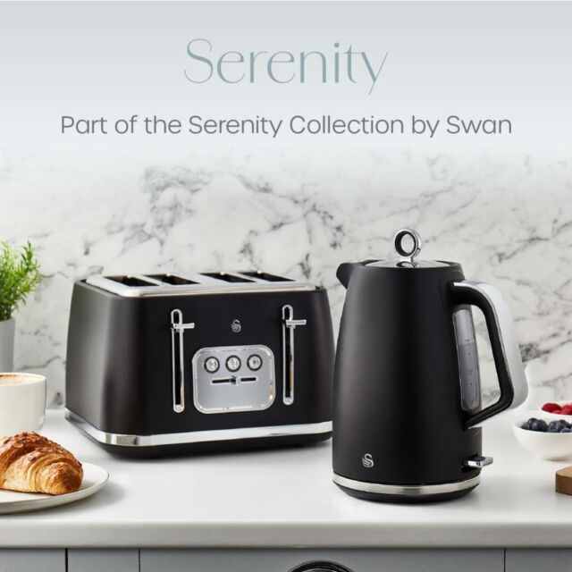 Swan SK14017BLK 1.7L Serenity Kettle
