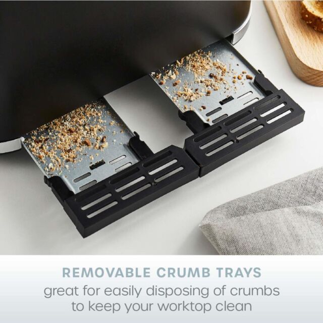 Swan ST19024BLK 4 Slice Serenity Toaster