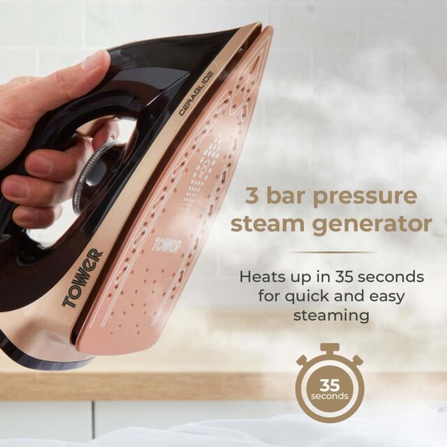 Tower T22023GLD 2700W Steam Generator
