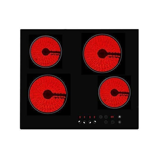 Cookology TCH601 60Cm Ceramic Hob W/ Touch Control