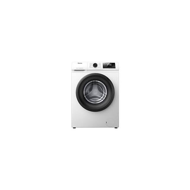 HISENSE WFQP9014EVM 1400Spin 9Kg White Washing Machine