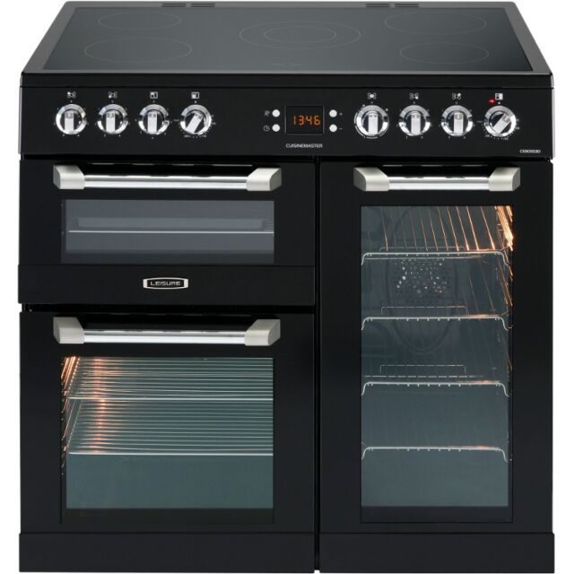 LEISURE CS90C530K 90 Cuisinemaster Ceramic Range Black
