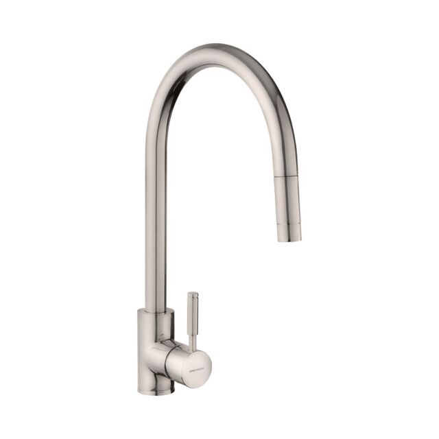 Rangemaster TRE1SLPOBF Aquatrend Brushed Pull Out Tap